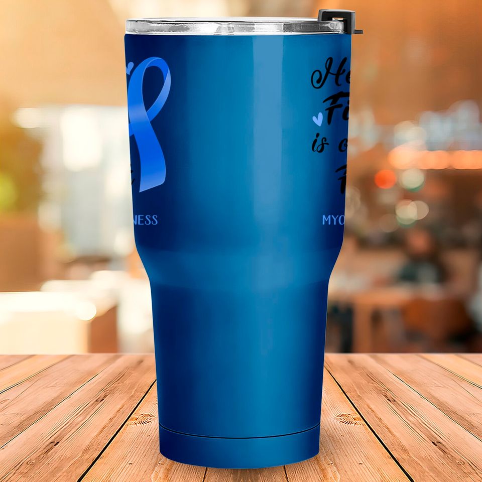 Her Fight is our Fight Myositis Awareness Support Myositis Warrior Gifts - Myositis Awareness - Tumblers 30 oz