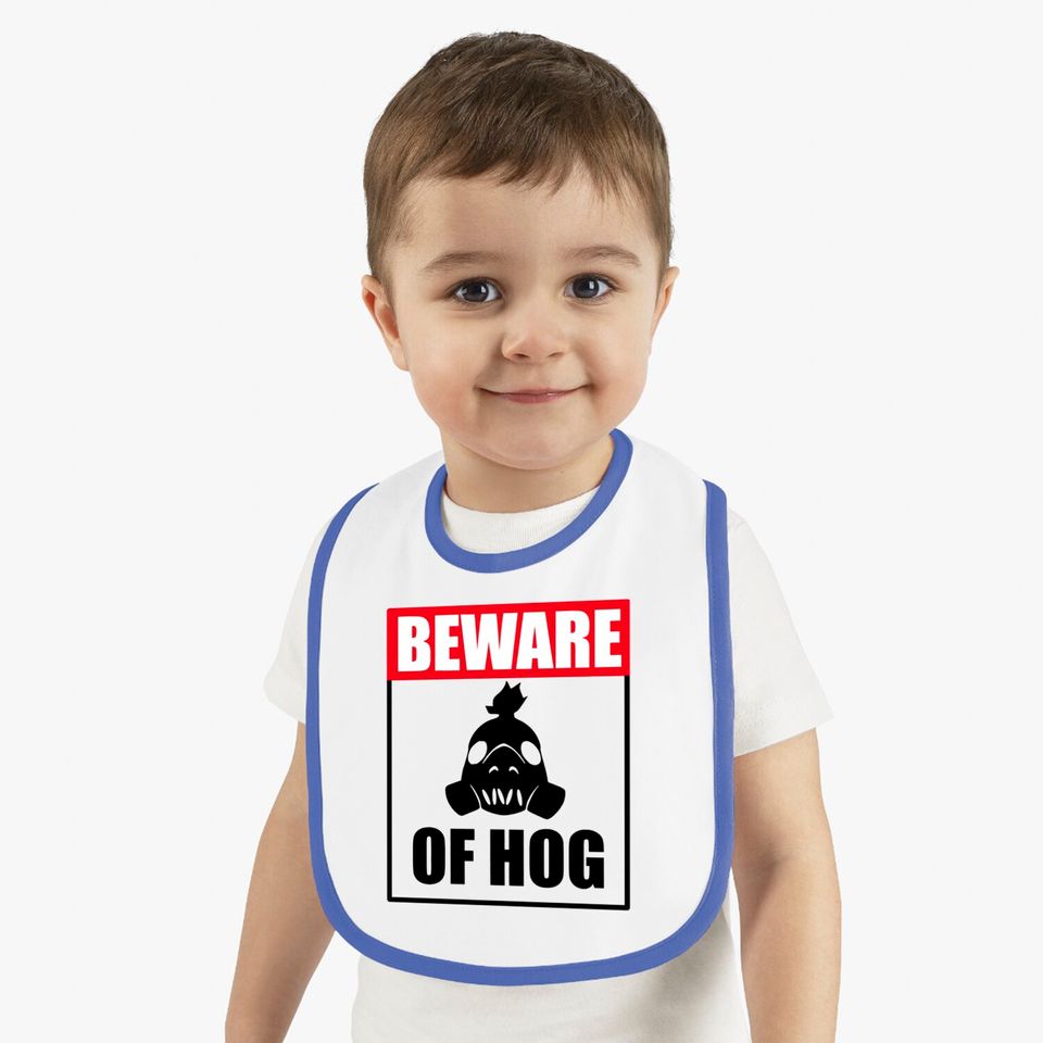 Beware of Hog - Nerd - Bibs
