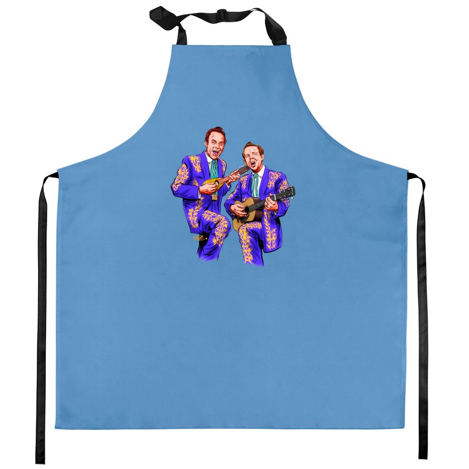The Louvin Brothers - An illustration by Paul Cemmick - The Louvin Brothers - Kitchen Aprons