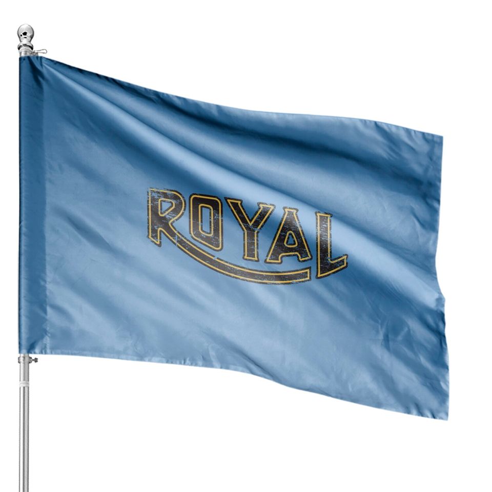 Royal - Typewriter - House Flags