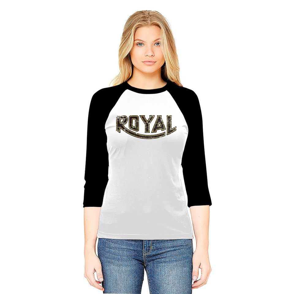 Royal - Typewriter - Baseball Tees