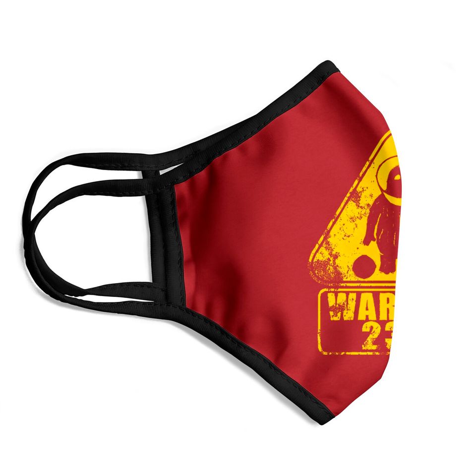 Warning 2319 - Monsters Inc - Face Masks