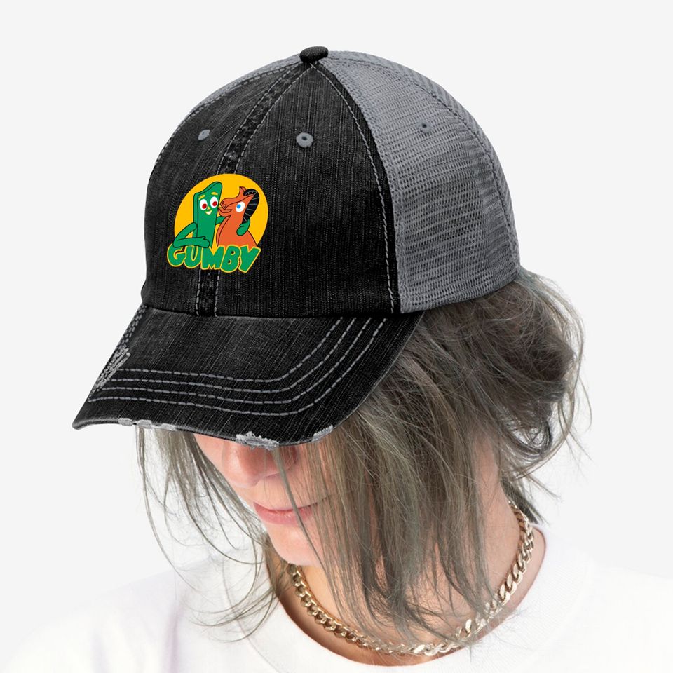 Gumby and Pokey - Gumby And Pokey - Trucker Hats