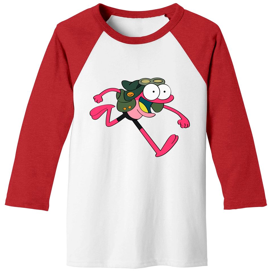 sprig is running - Amphibia - Baseball Tees
