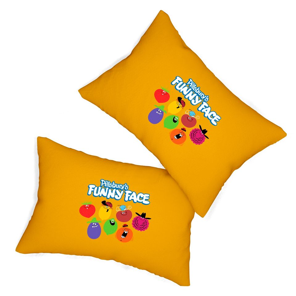 Pillsbury's Funny Face - Funny Face - Lumbar Pillows