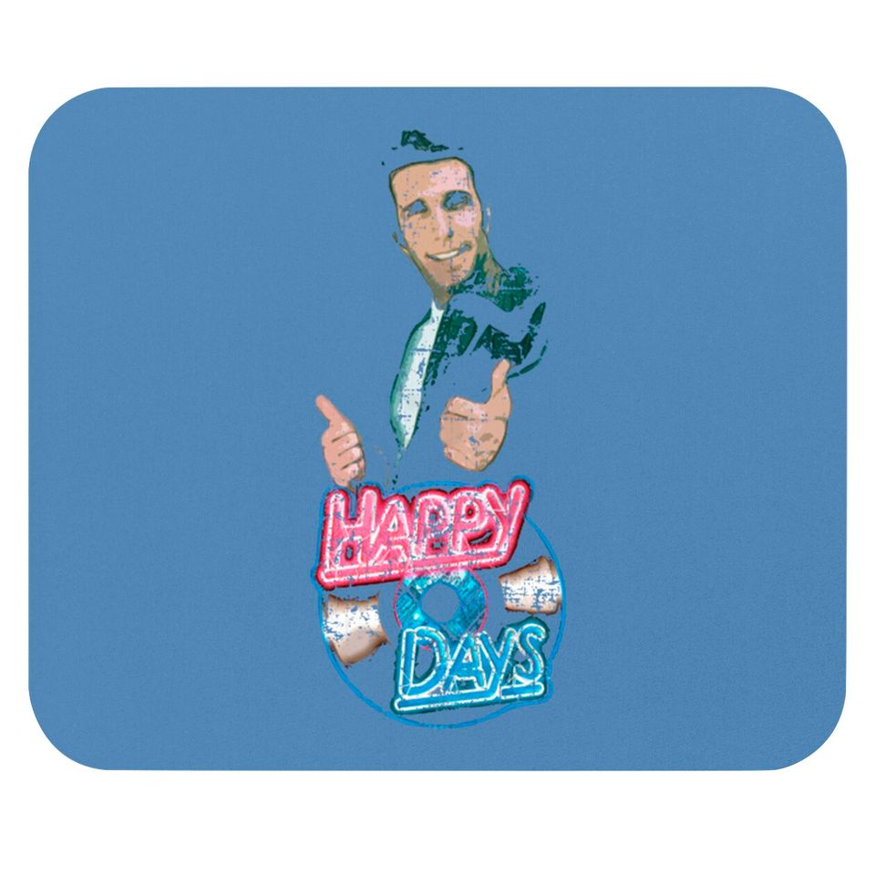 Happy Days, distressed - Happy Days - Mouse Pads