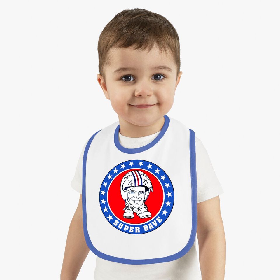 Super Dave logo - Super Dave Osborne - Bibs
