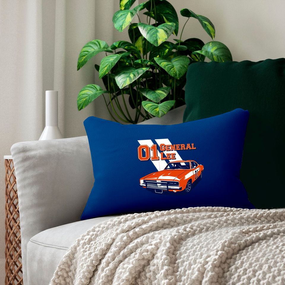 General Lee - Dukes Of Hazzard - Lumbar Pillows