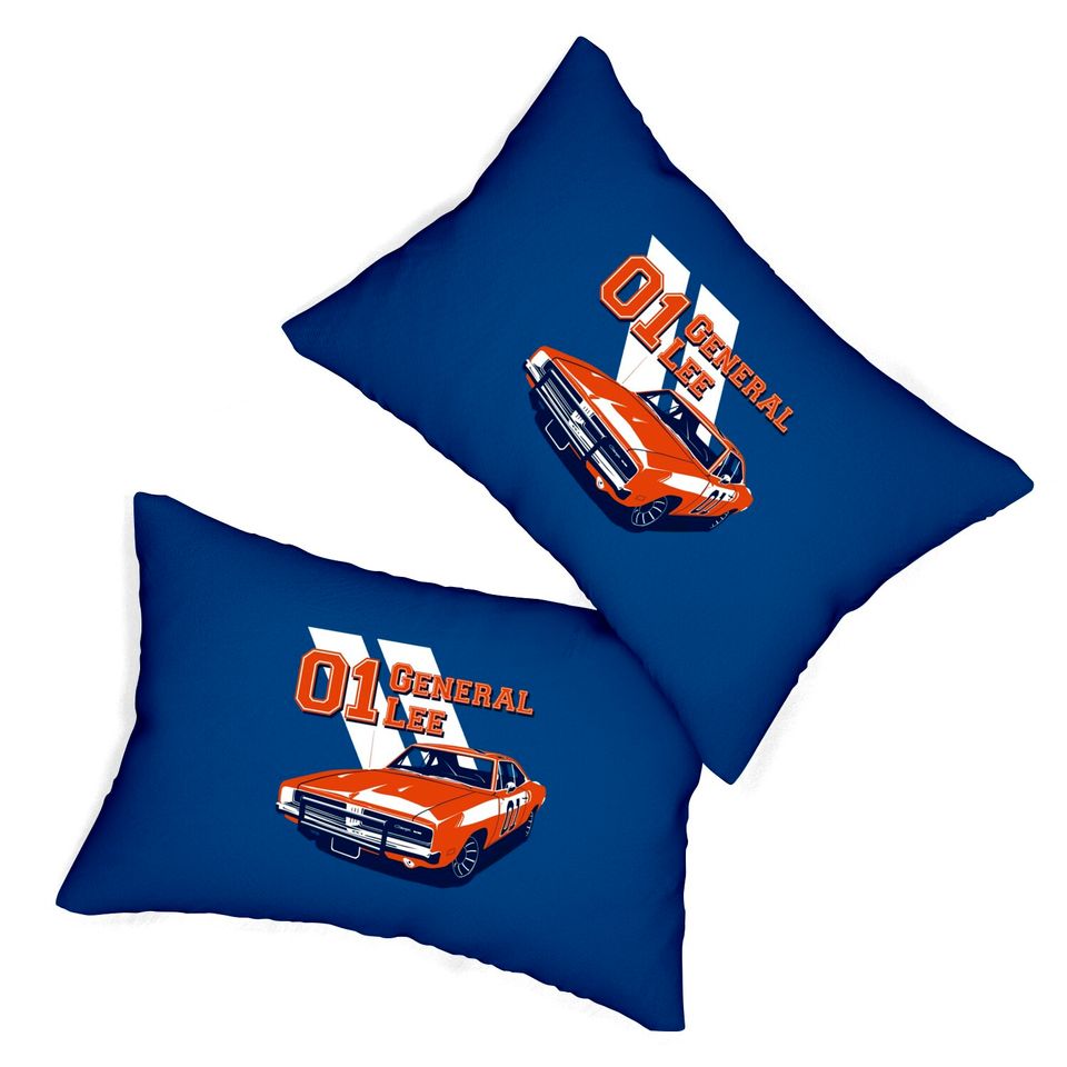 General Lee - Dukes Of Hazzard - Lumbar Pillows