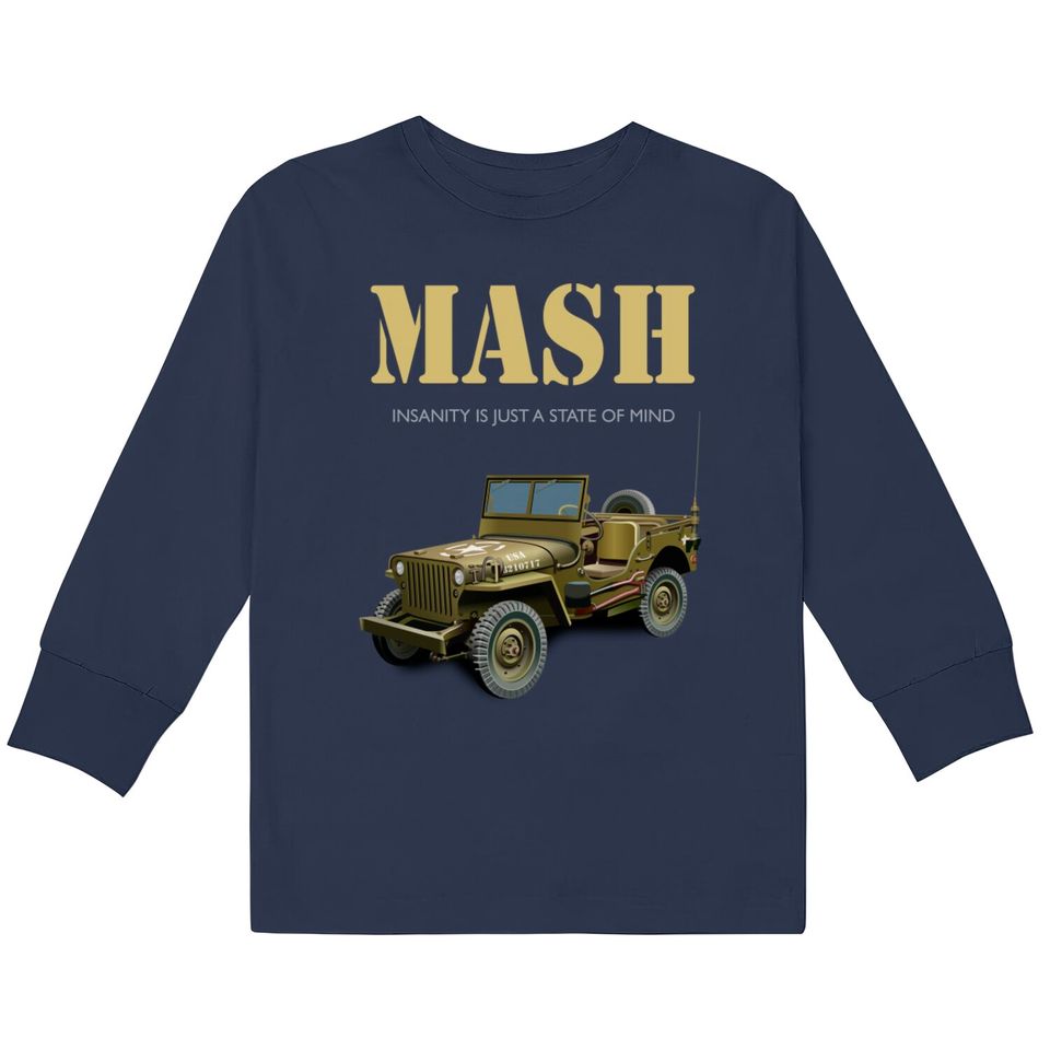 Mash TV Series poster - Mash Tv Series -  Kids Long Sleeve T-Shirts