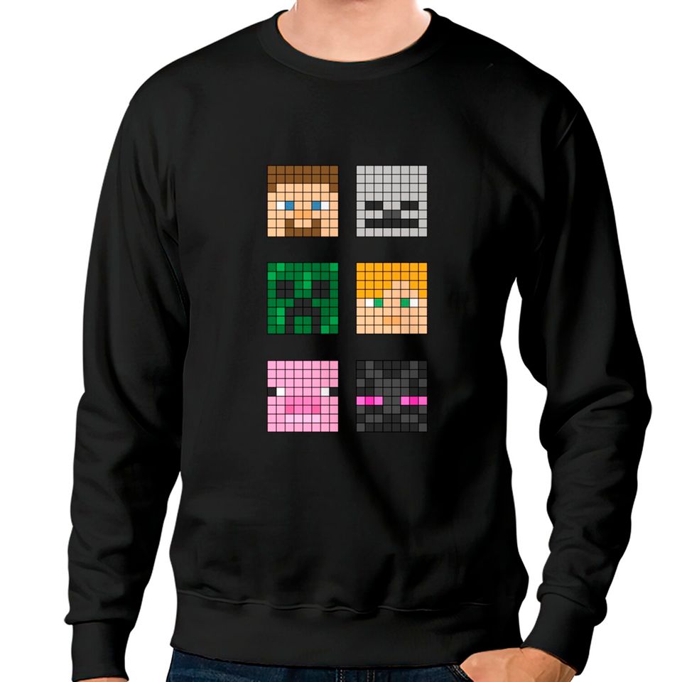 Famous characters - Minecraft - Sweatshirts