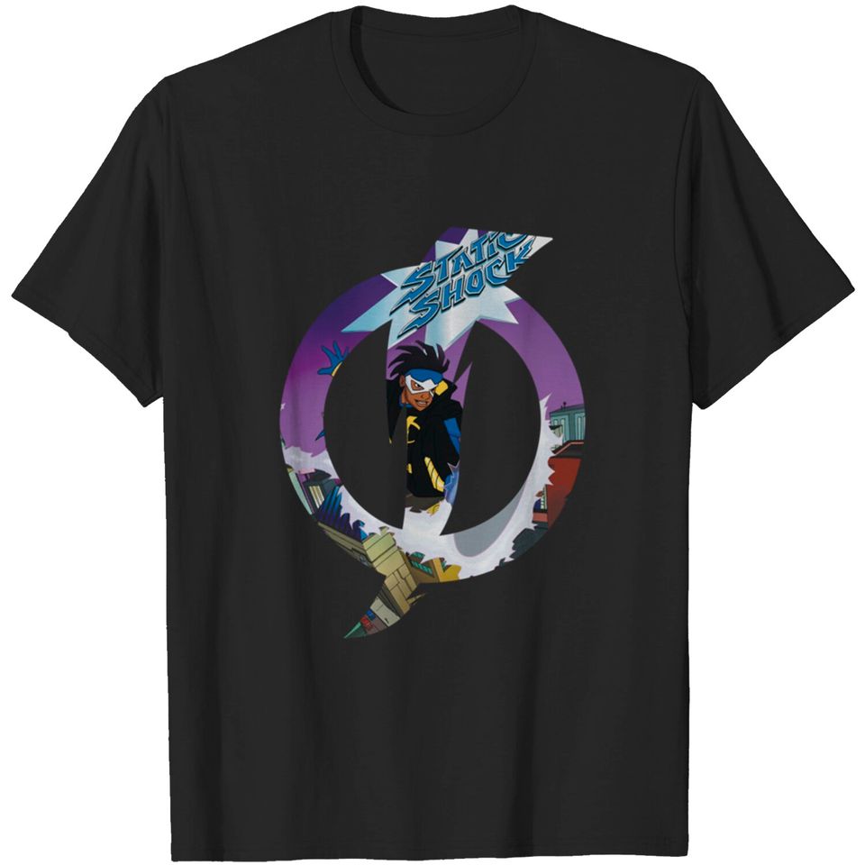 Static Shock Logo - Static Shock - T-Shirt