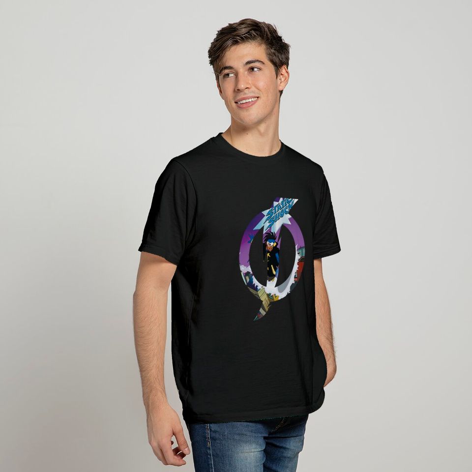Static Shock Logo - Static Shock - T-Shirt