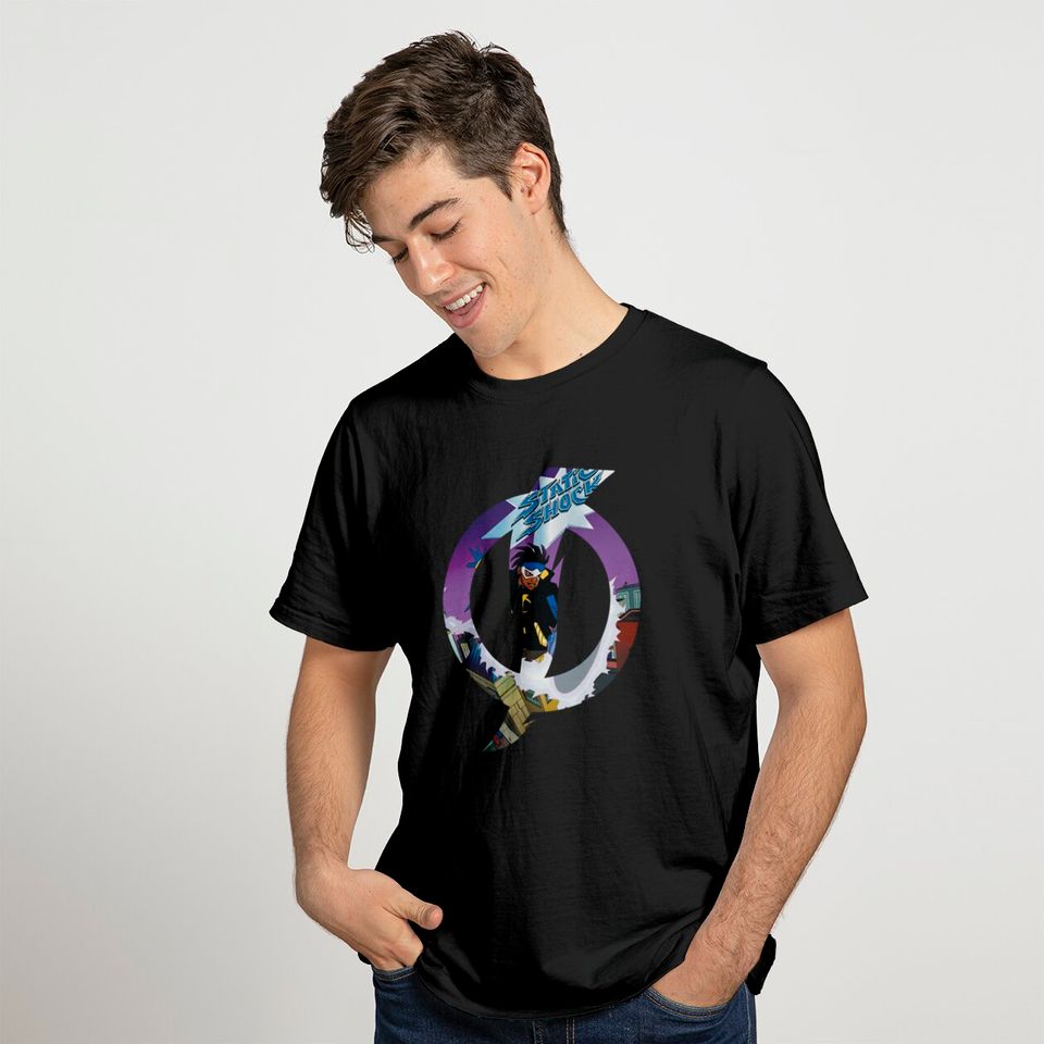 Static Shock Logo - Static Shock - T-Shirt
