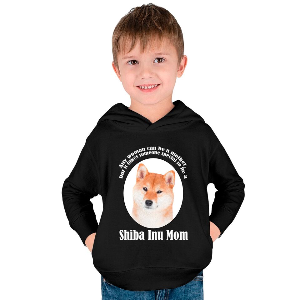 Shiba Inu Mom - Shiba Inu - Kids Pullover Hoodies