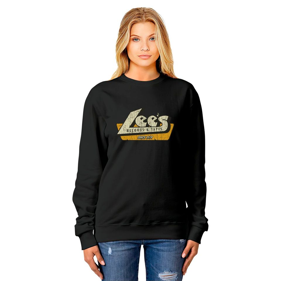 Lee's Records and Tapes 1974 - Record Store - Sweatshirts
