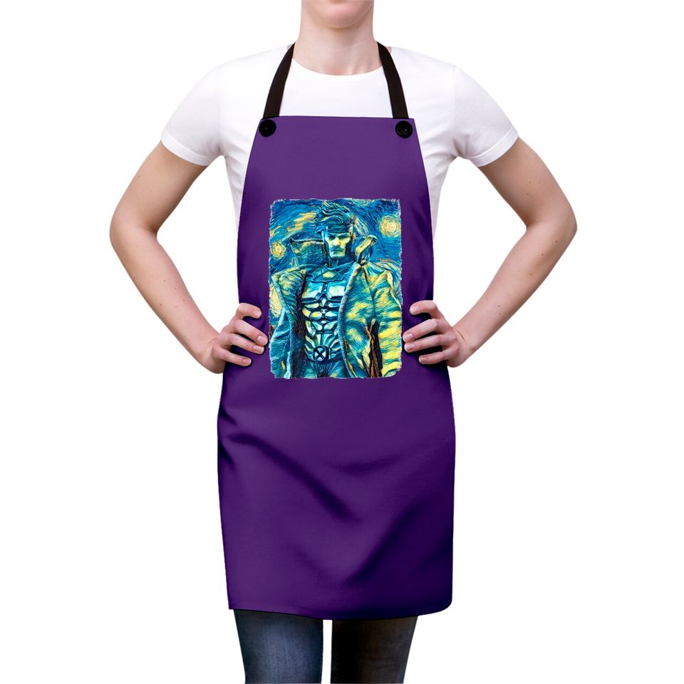 Gambit Van Gogh Style - Gambit - Aprons