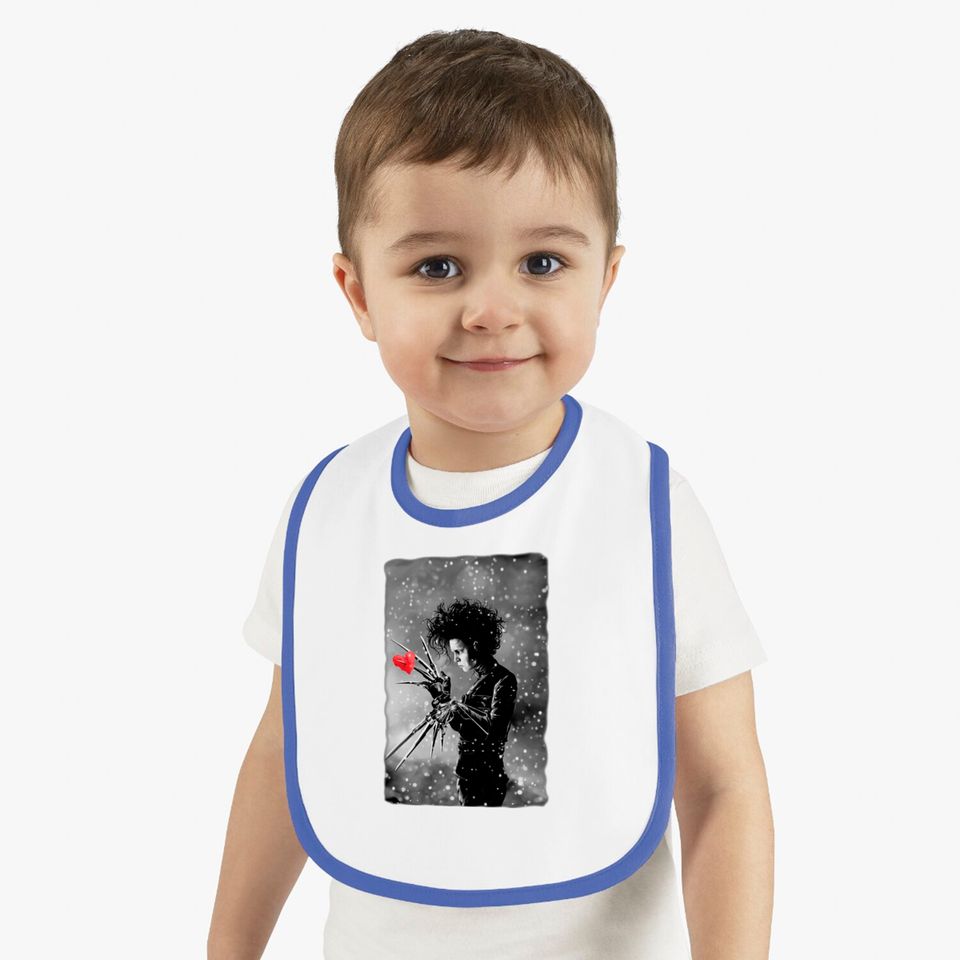 PAPER HEARTS - Edward Scissorhands - Bibs
