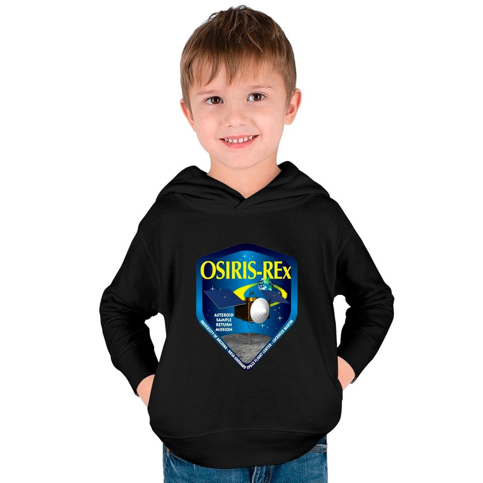 Osiris-REx Patners Logo - Osiris Rex Partners Patch - Kids Pullover Hoodies