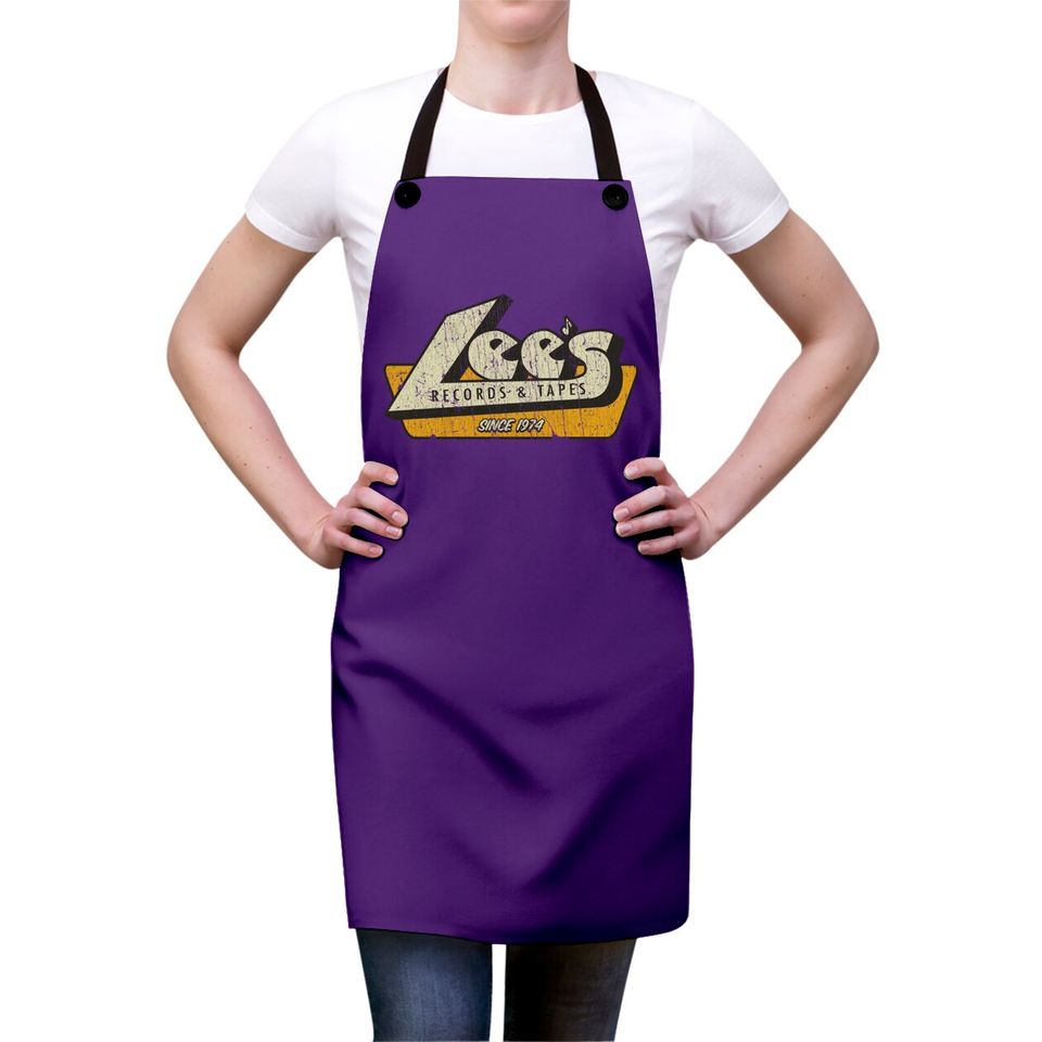 Lee's Records and Tapes 1974 - Record Store - Aprons