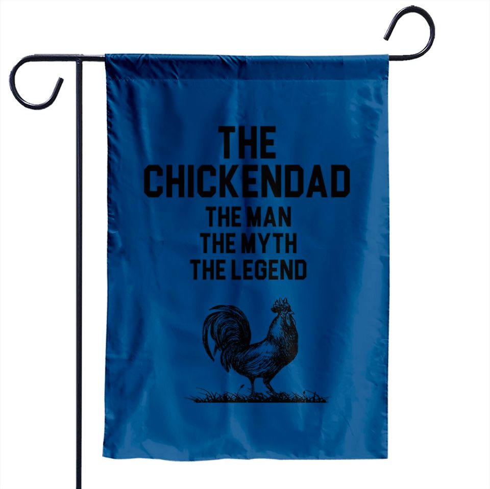 Chicken Dad - Chicken Dad - Garden Flags