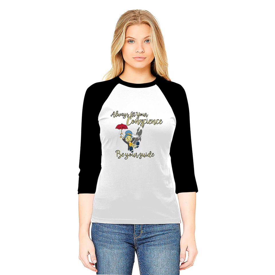 Jiminy Cricket - Jiminy Cricket - Baseball Tees