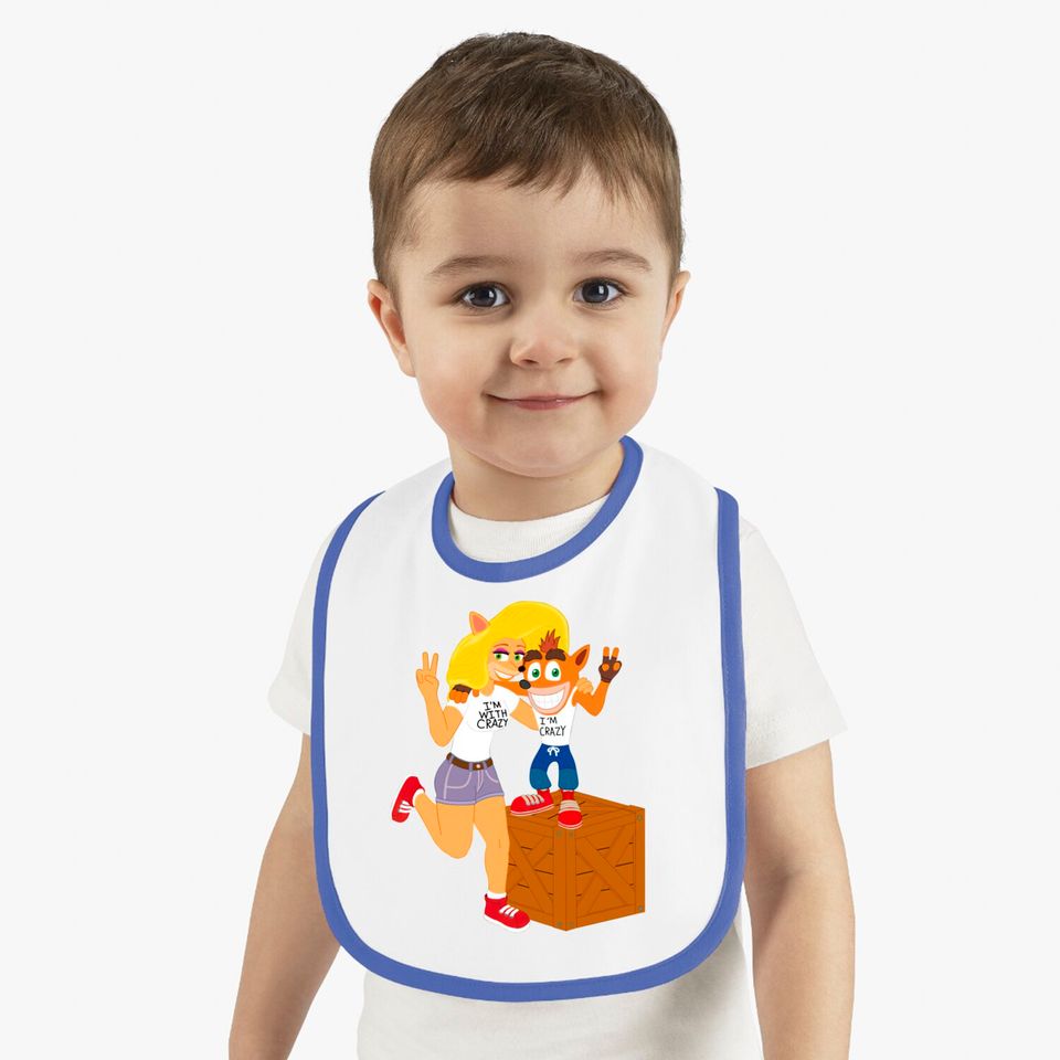 Crash and Tawna Together Again - Crash Bandicoot - Bibs