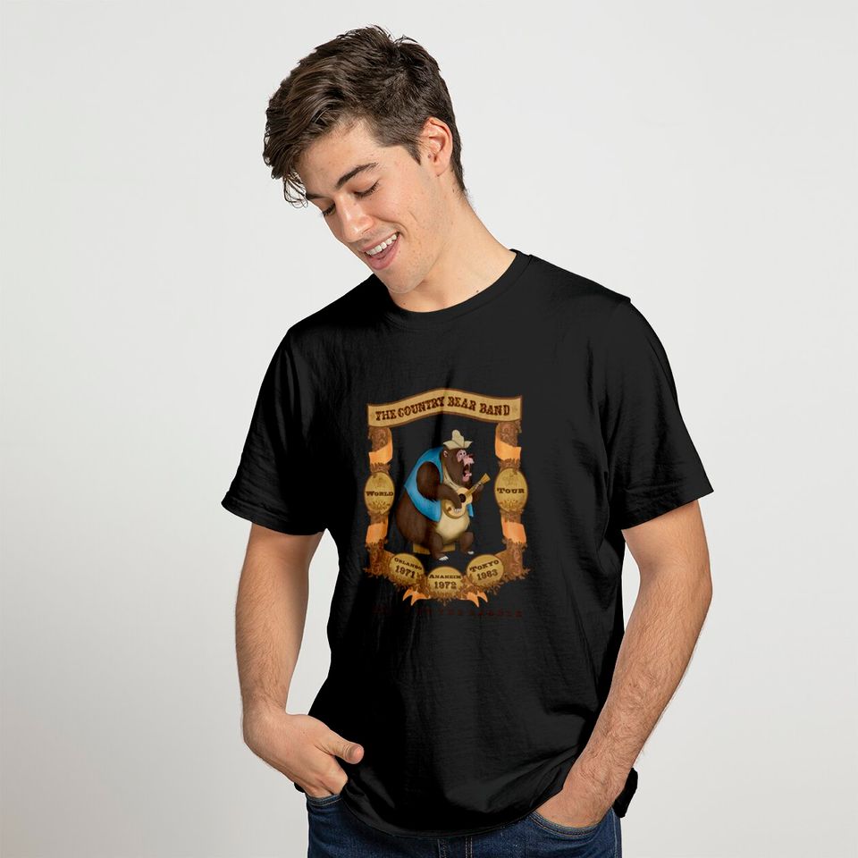 Bear Band Tour feat. Big Al - Country Bear Jamboree - T-Shirt