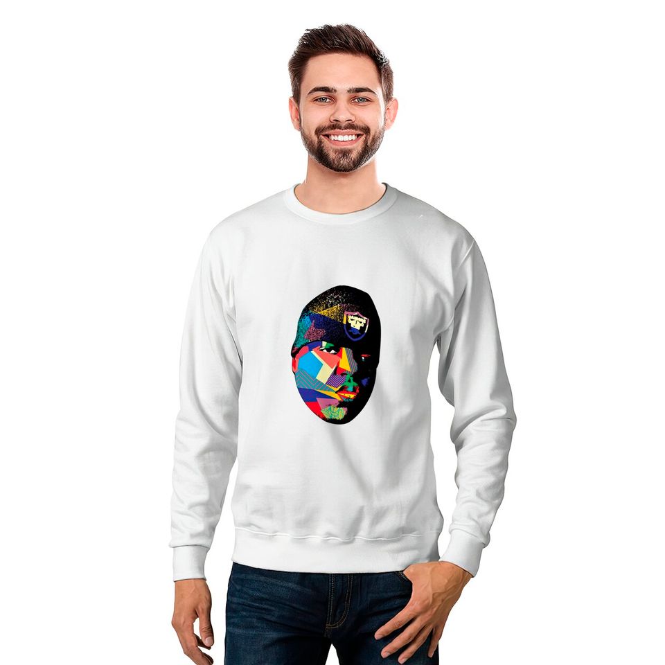 Biggie Mosaic - Notorious Big - Sweatshirts