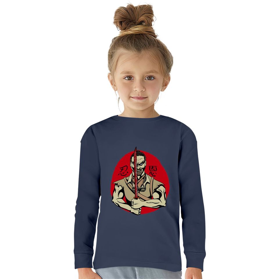 patience and grace takeo - Call Of Duty Zombies -  Kids Long Sleeve T-Shirts