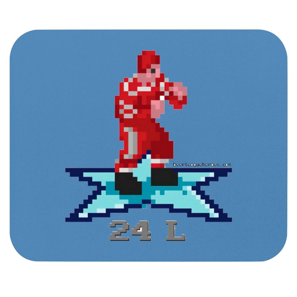 16-Bit Legend: Bob Probert (Red Wings) - Detroit Red Wings - Mouse Pads