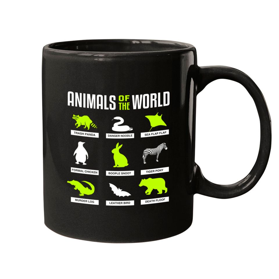 Animals Of The World - Animals Of The World - Mugs
