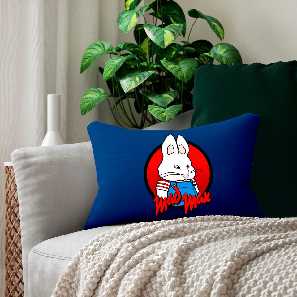 Angry Bunny - Max And Ruby - Lumbar Pillows