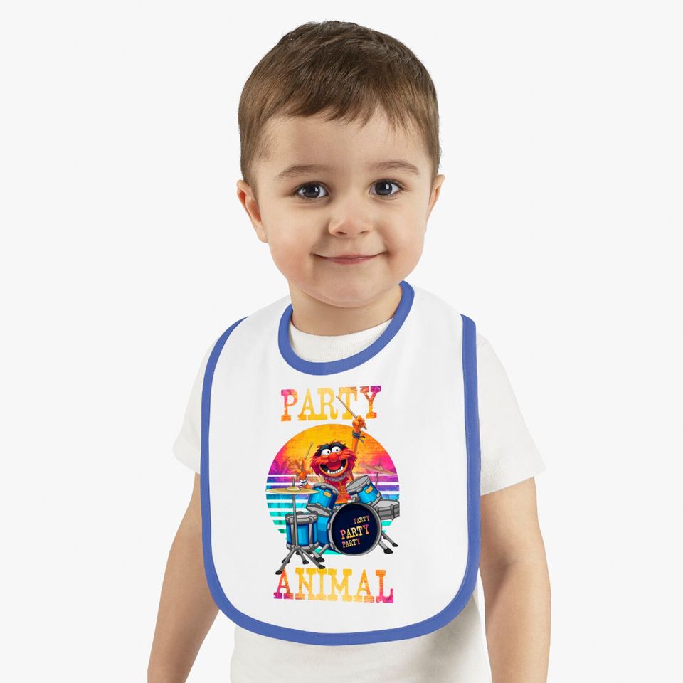 retro party animal - Muppets - Bibs