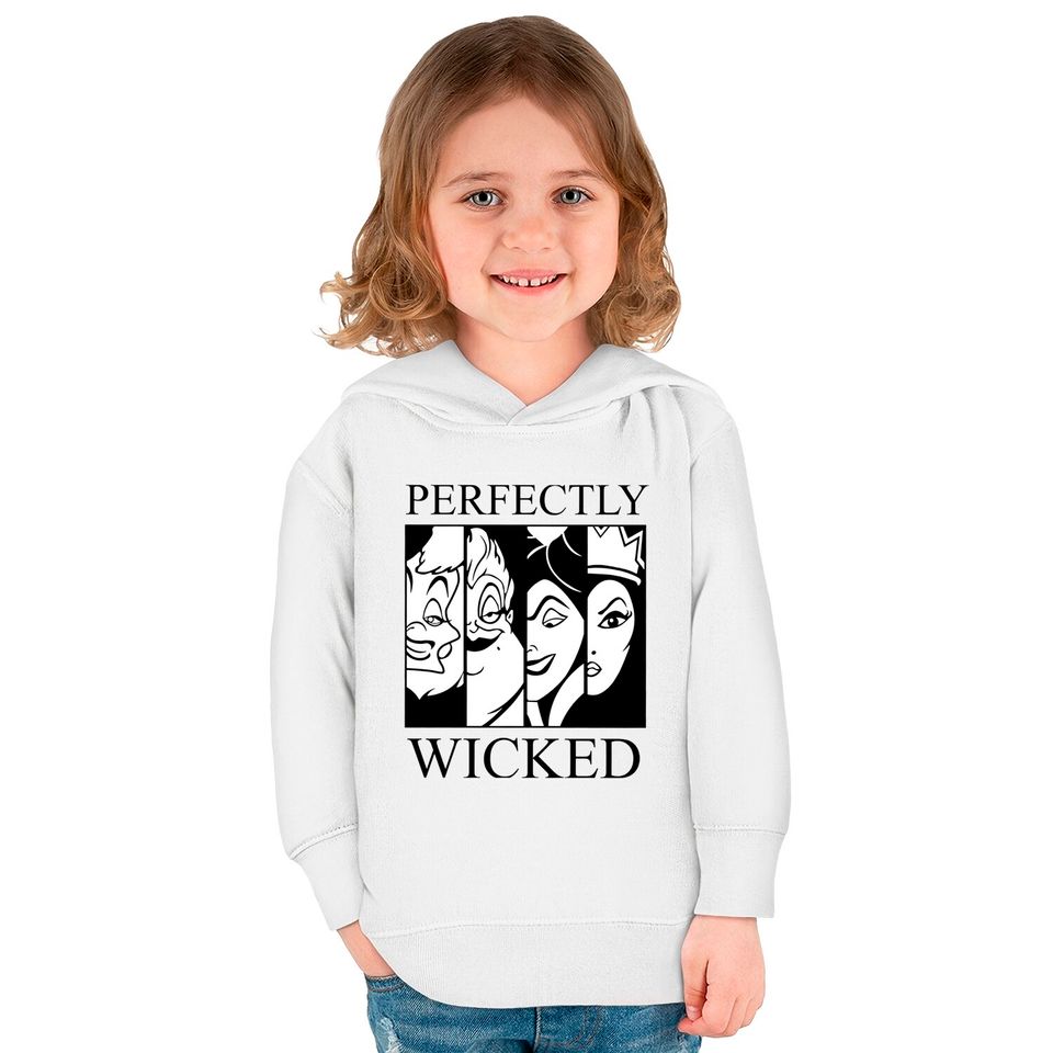 Perfectly Wicked - Villain Disney Shirt, Villain Disney Shirt, Villain Shirt, Wicked Disney Shirt, Disney Family Kids Pullover Hoodies, Gift Idea