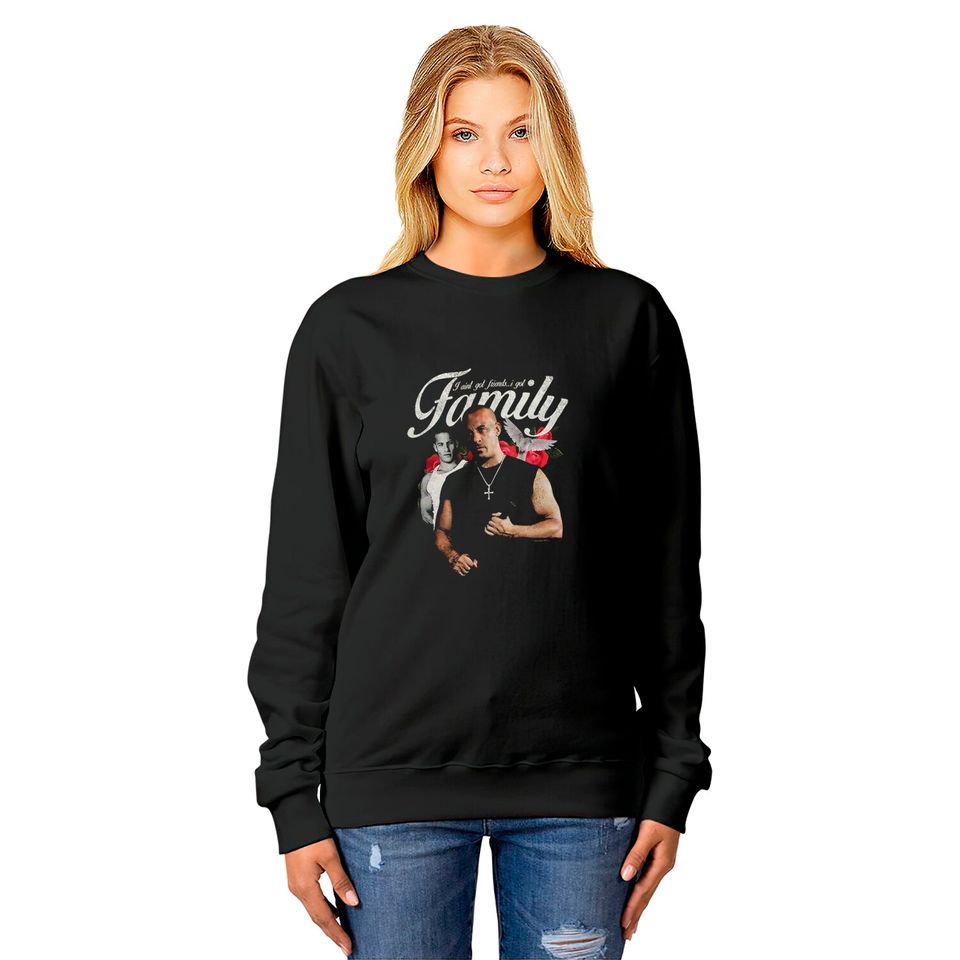 Vintage Dominic Toretto 2Fast 2Furious Sweatshirts, Fast And Furious Sweatshirts
