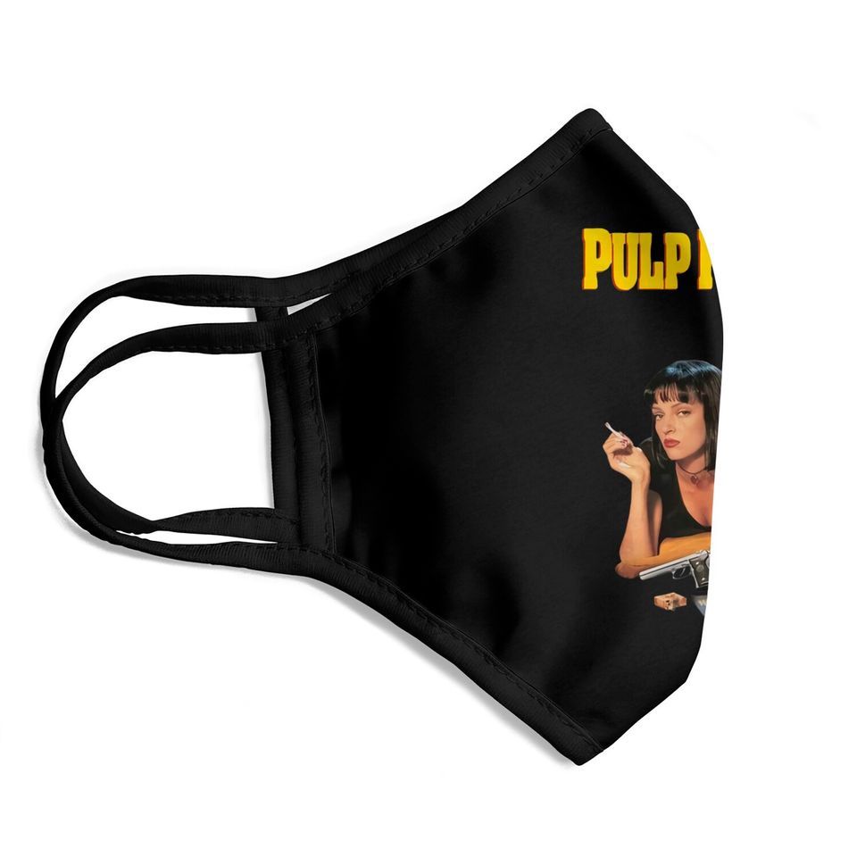 Pulp Fiction Face Mask, Pulp Fiction Face Mask, Uma Thurman Face Masks