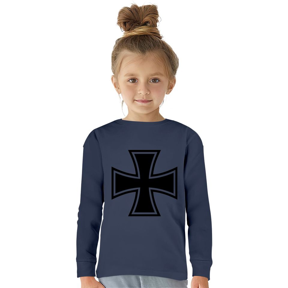 Iron Cross  Kids Long Sleeve T-Shirts