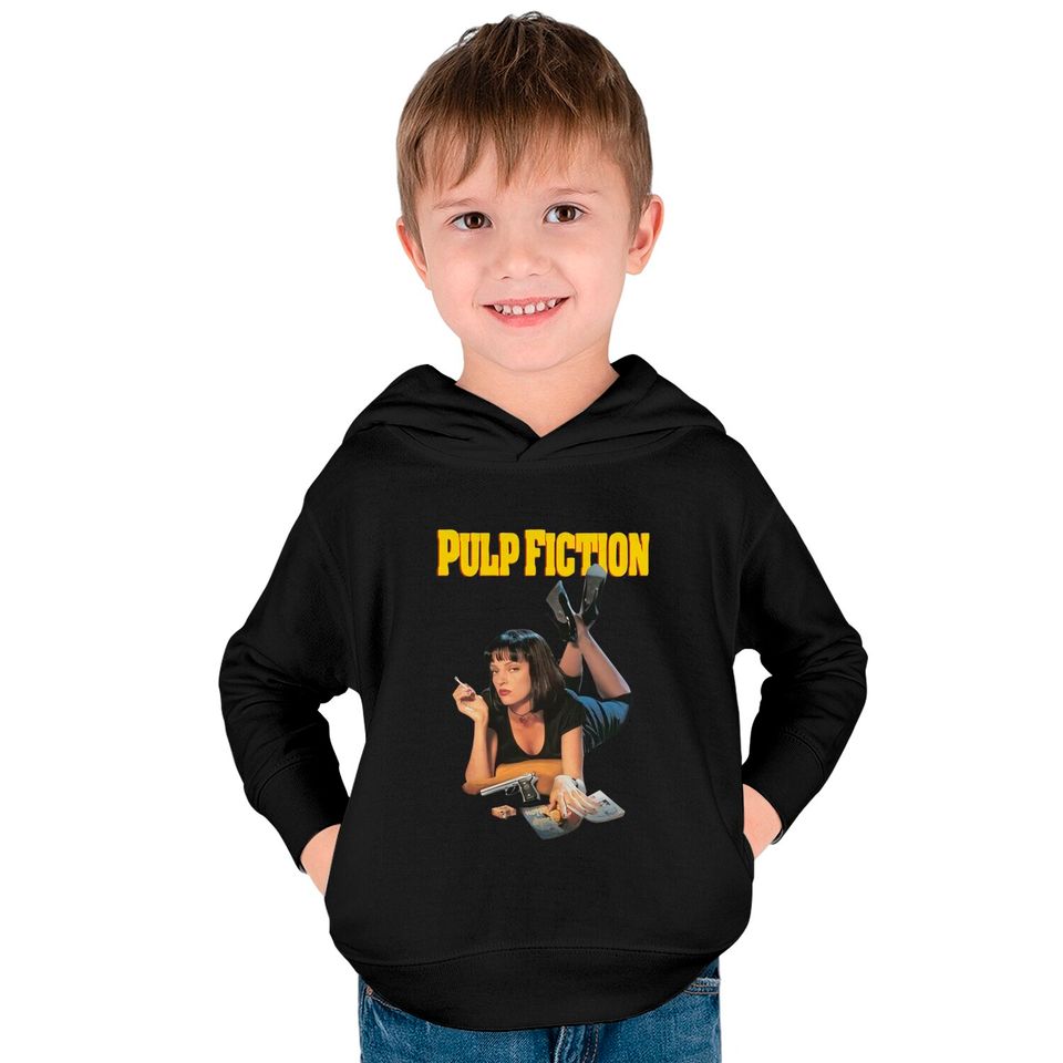 Pulp Fiction Shirt, Pulp Fiction Tee, Uma Thurman Kids Pullover Hoodies