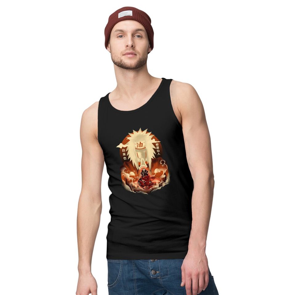 Jiraiya Ero-Sennin Tank Tops