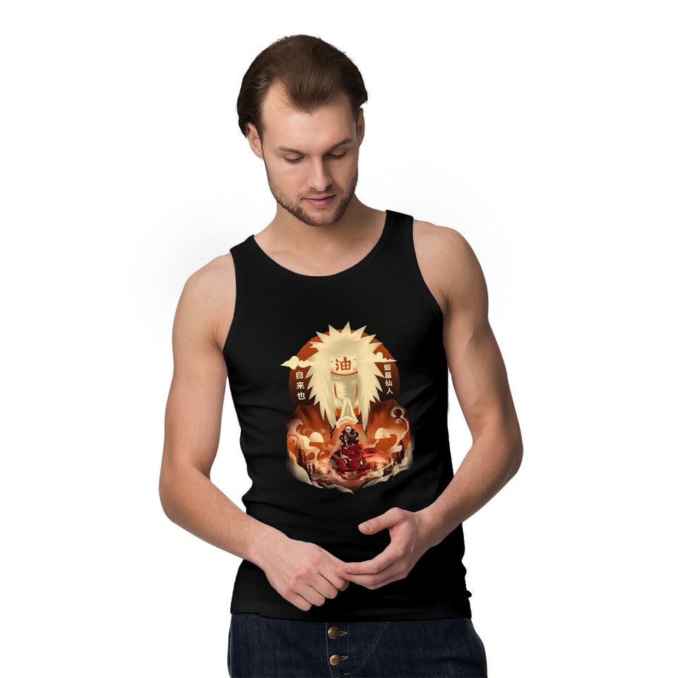 Jiraiya Ero-Sennin Tank Tops