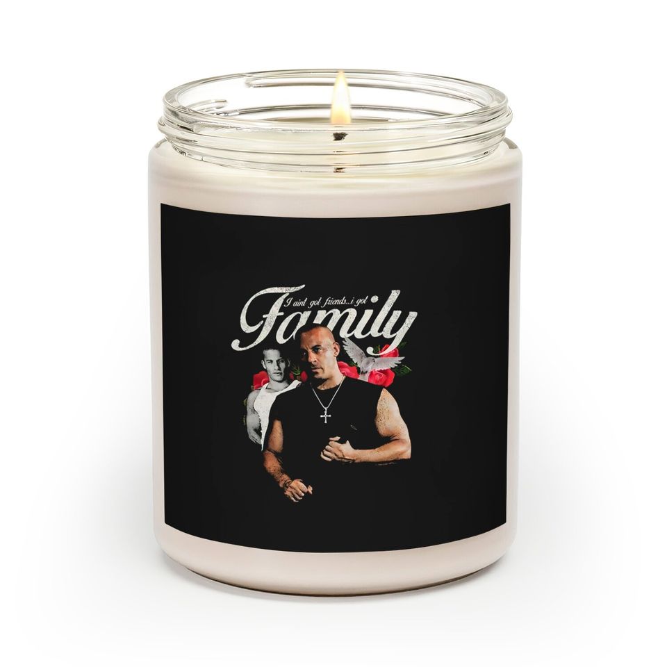Vintage Dominic Toretto 2Fast 2Furious Scented Candles, Fast And Furious Scented Candles