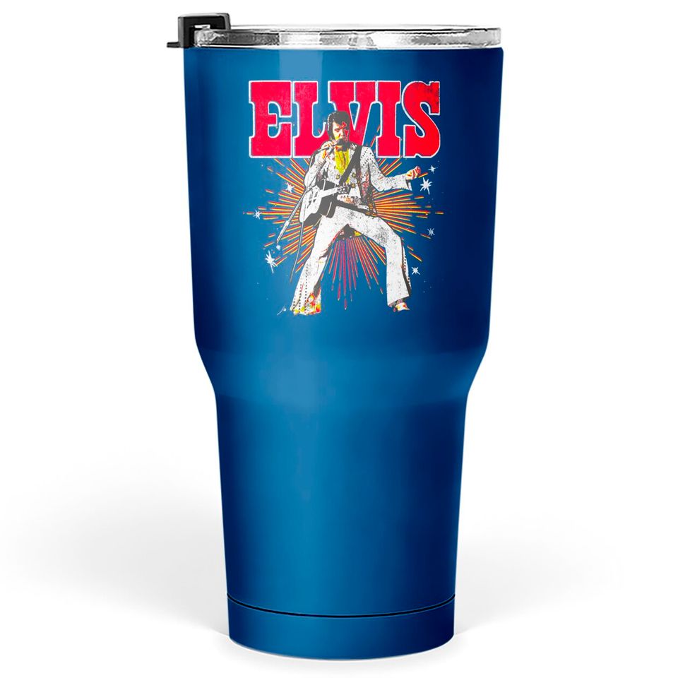 Elvis Presley  Retro Rock Music Unisex Gift Tumblers 30 oz