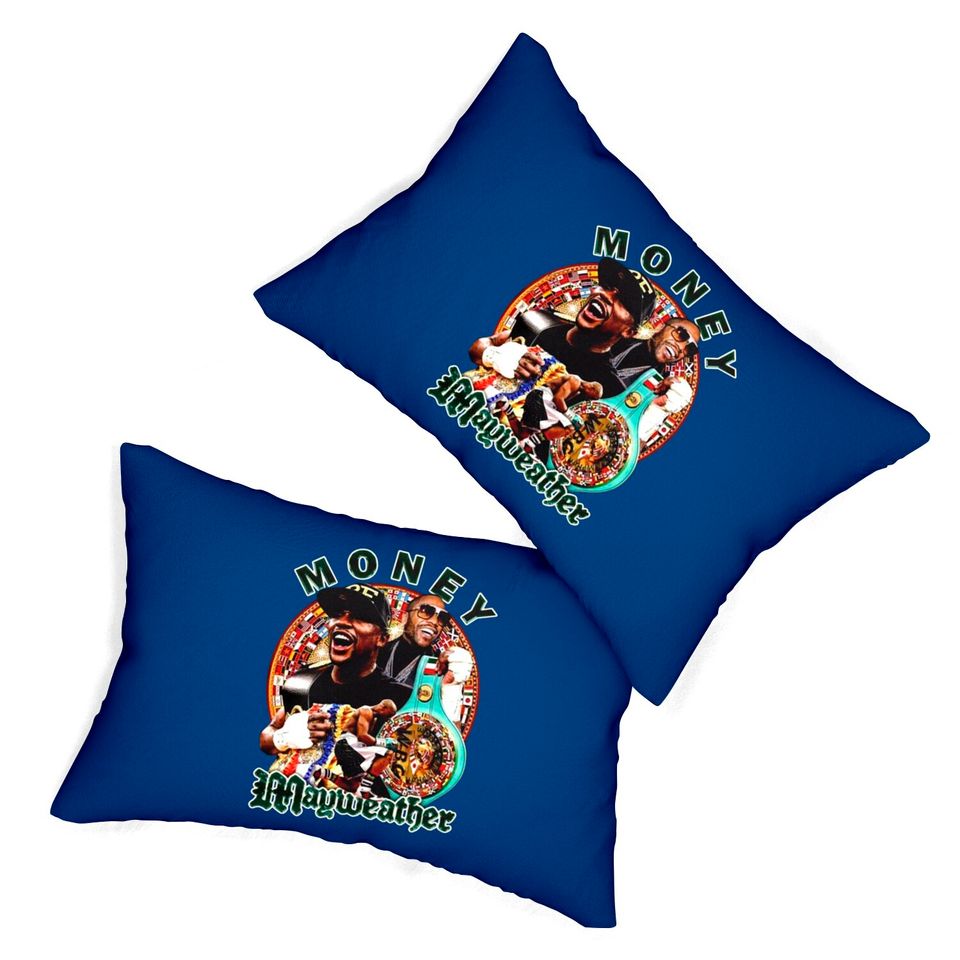 2021 Design Floyd Mayweather Vintage, Money May Lumbar Pillows