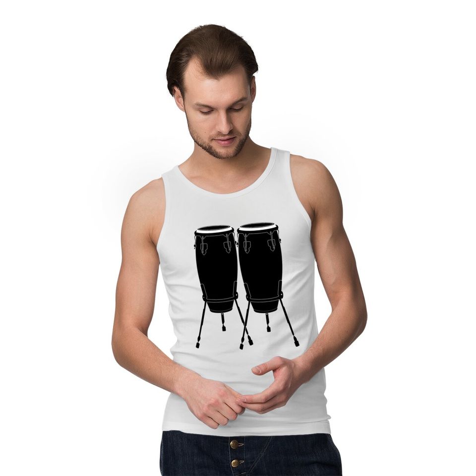 Congas Instrument Tank Tops