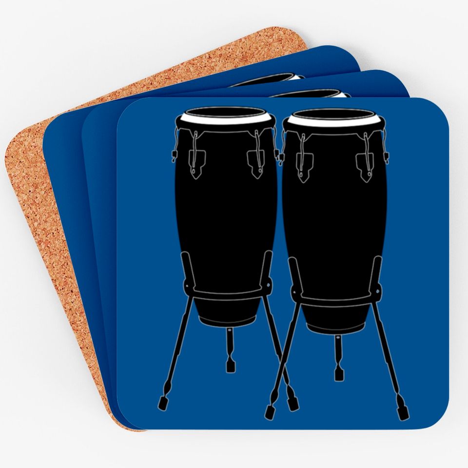 Congas Instrument Coasters
