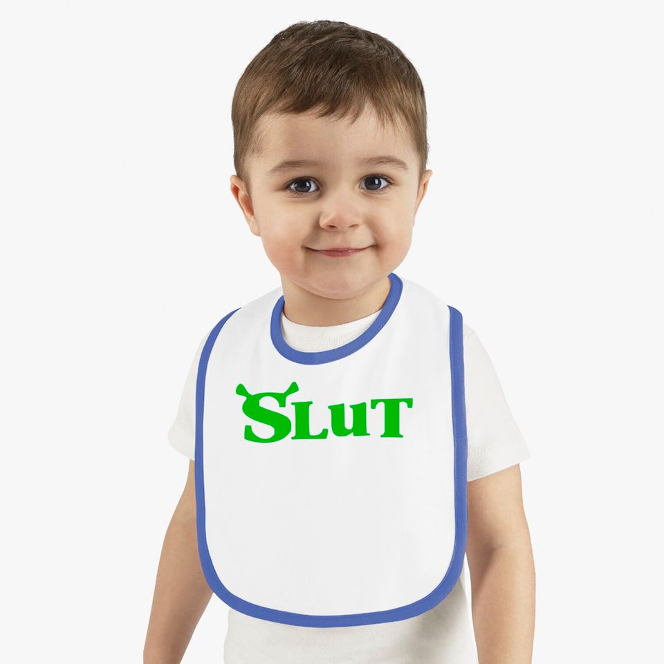 Shrek Slut Bibs