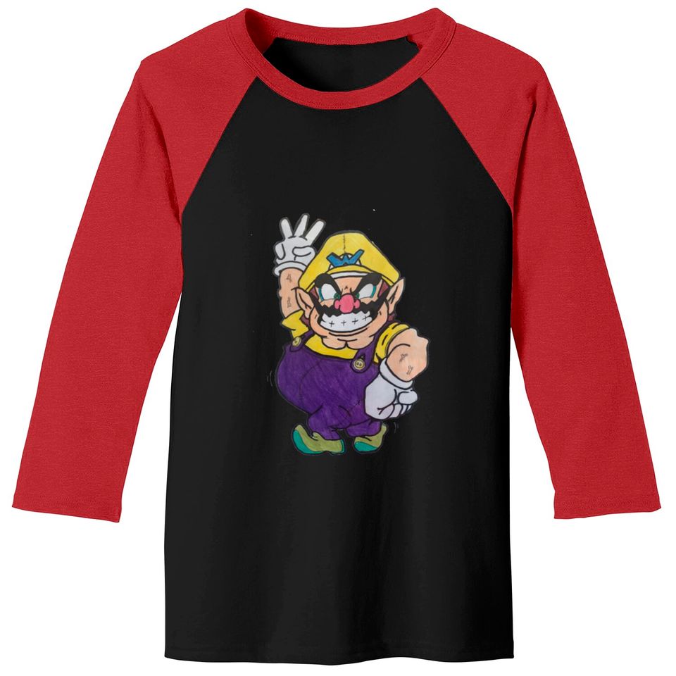 WARIO Baseball Tees