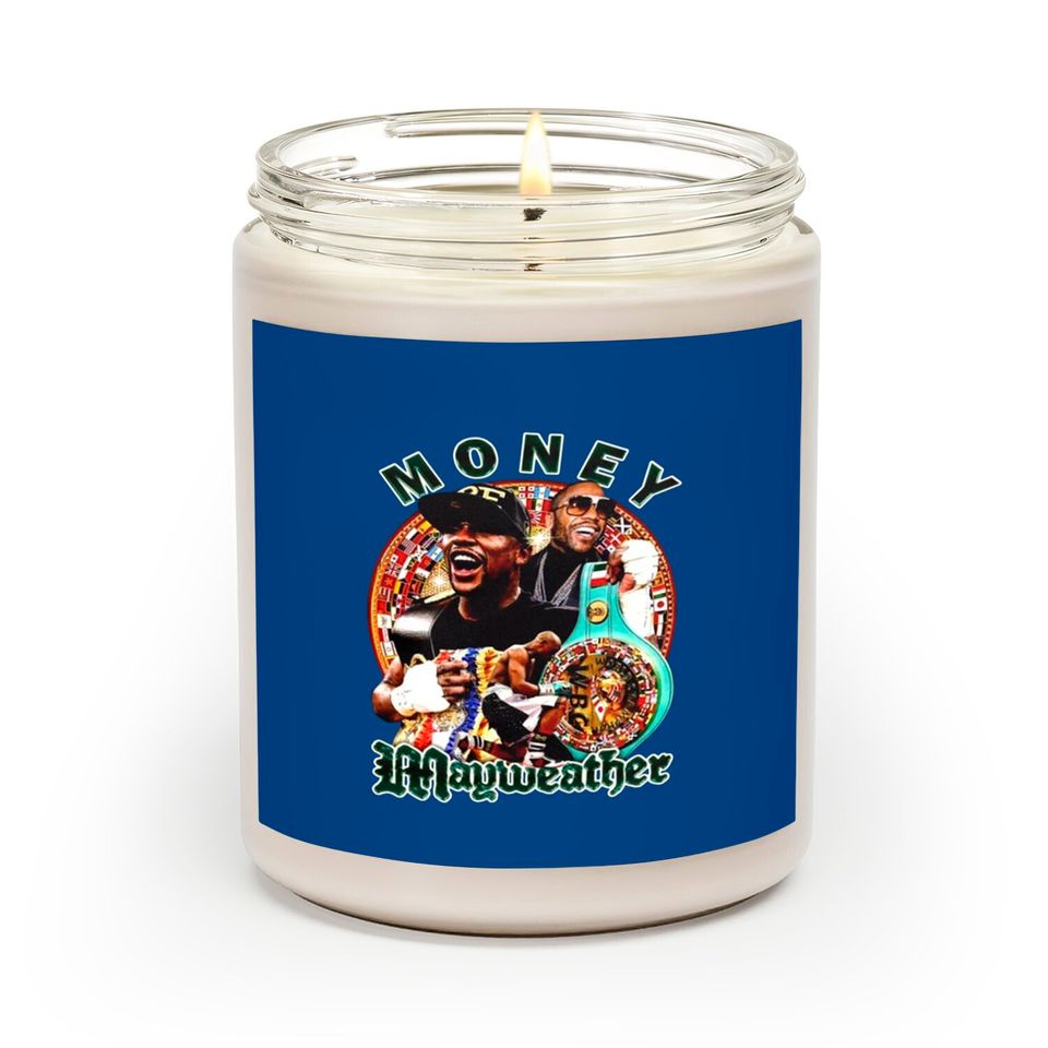 2021 Design Floyd Mayweather Vintage, Money May Scented Candles