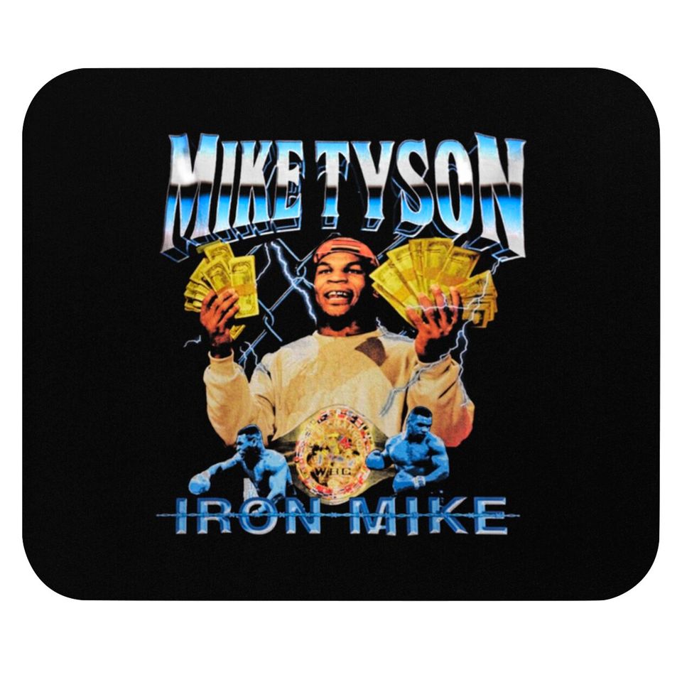 Iron Mike Tyson Mouse Pads, Tyson Vintage Mouse Pad, Mike Tyson Retro Inspired Mouse Pad